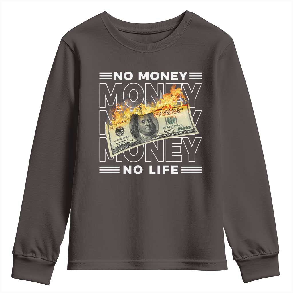 No Money No Life Youth Sweatshirt