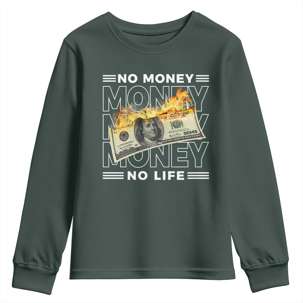 No Money No Life Youth Sweatshirt