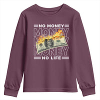 No Money No Life Youth Sweatshirt
