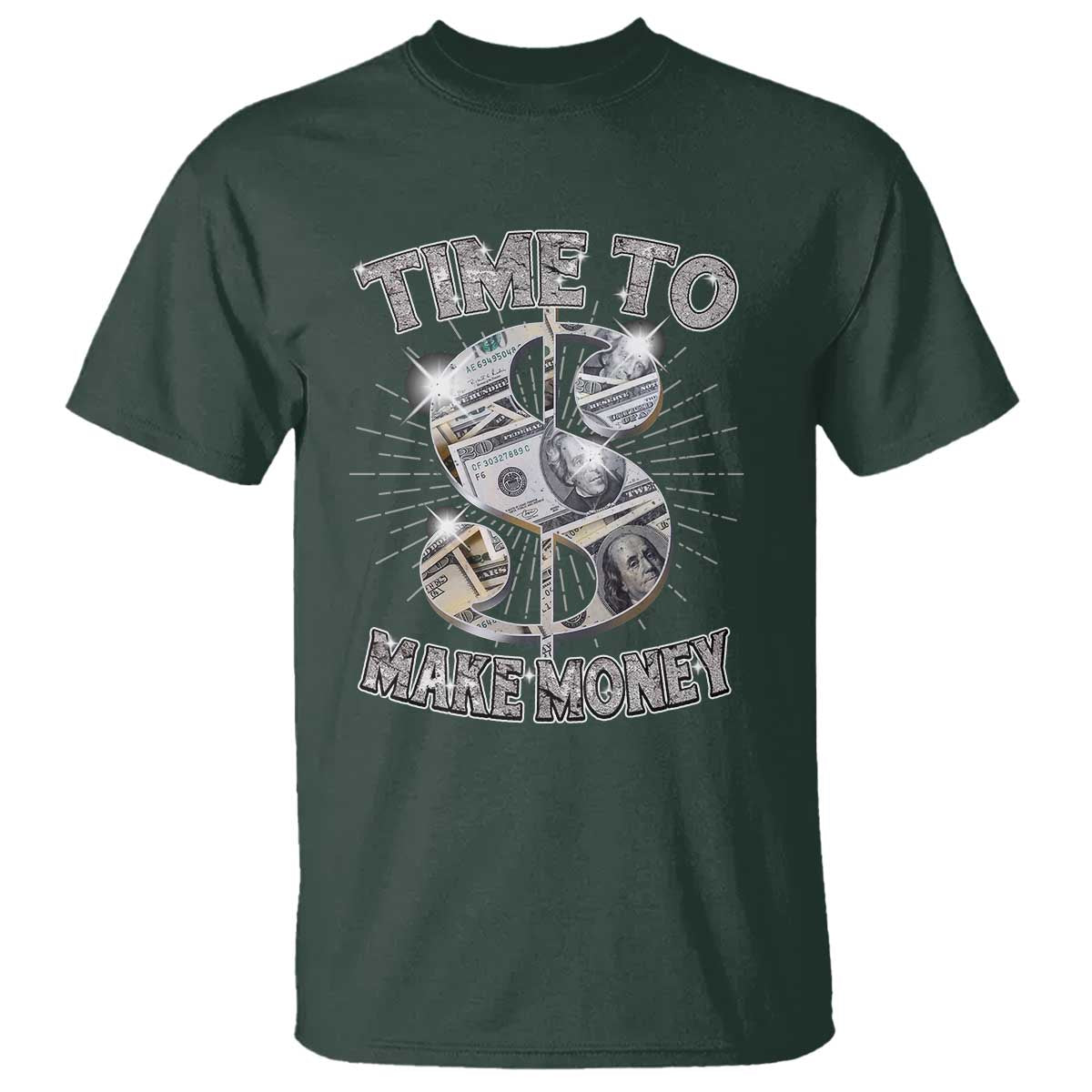 Time To Make Money T Shirt - Wonder Print Shop
