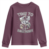 Time To Make Money Youth Sweatshirt