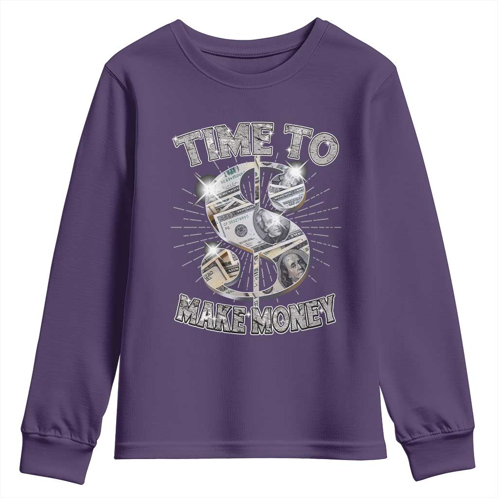 Time To Make Money Youth Sweatshirt