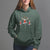 Christmas Hoodie Skeleton Dancing Ballet Xmas Ballerina - Wonder Print Shop