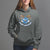 Groovy And Bright Merry Christmas Disco Ball Reindeer Hoodie - Wonder Print Shop