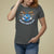 Groovy And Bright Merry Christmas Disco Ball Reindeer T Shirt For Women - Wonder Print Shop