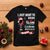 I Just Want to Drink Wine and Watch Christmas Movies T Shirt - Wonder Print Shop