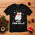 Look Stem Cell Snowman Funny Christmas Science T Shirt - Wonder Print Shop