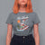 Mele Kalikimaka Surfing Santa Vintage Hawaiian Christmas T Shirt For Women - Wonder Print Shop
