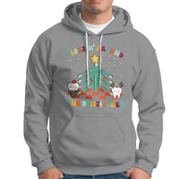 Flossing Around The Dentistree Funny Xmas Dental Hygienist Hoodie - Wonder Print Shop
