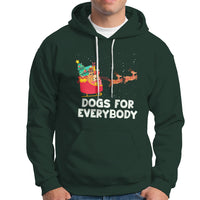 Dogs For Everybody Christmas Sleigh Funny Xmas Hoodie - Wonder Print Shop
