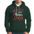Our Team Sleigh Christmas Santa Reindeer Office Staff Hoodie - Wonder Print Shop