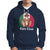 Cholo Claus Christmas Funny Mexican Santa Sombrero Feliz Navidad Hoodie - Wonder Print Shop