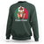 Cholo Claus Christmas Funny Mexican Santa Sombrero Feliz Navidad Sweatshirt - Wonder Print Shop