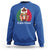 Cholo Claus Christmas Funny Mexican Santa Sombrero Feliz Navidad Sweatshirt - Wonder Print Shop
