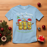 Tis The Season For Tamales Mexican Christmas T Shirt - Wonder Print Shop