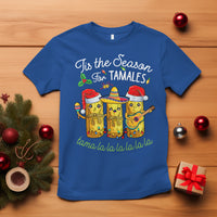 Tis The Season For Tamales Mexican Christmas T Shirt - Wonder Print Shop