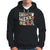 In My Merry Era Retro Groovy Christmas Santa Disco Ball Hoodie - Wonder Print Shop
