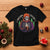 Freezing Season Christmas Skeleton Chillin' Hot Cocoa T Shirt - Wonder Print Shop
