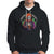 Freezing Season Christmas Skeleton Chillin' Hot Cocoa Hoodie - Wonder Print Shop