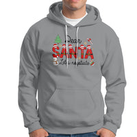 Dear Santa Let's Negotiate Christmas Holidays Hoodie - Wonder Print Shop