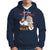 Can't Have Christmas Cheer Without Christmas Beer Santa Drinking Hoodie - Wonder Print Shop