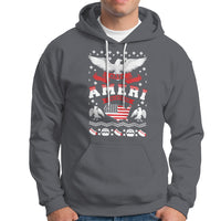 Have Ameri-Christmas USA Patriotic Eagle Xmas Hoodie - Wonder Print Shop