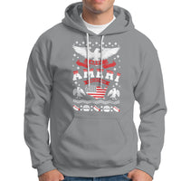 Have Ameri-Christmas USA Patriotic Eagle Xmas Hoodie - Wonder Print Shop