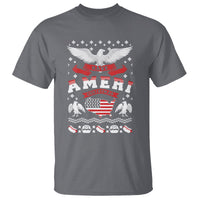 Have Ameri-Christmas USA Patriotic Eagle Xmas T Shirt - Wonder Print Shop