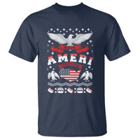 Have Ameri-Christmas USA Patriotic Eagle Xmas T Shirt - Wonder Print Shop