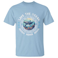Earth Day Save The Ocean Humpback Whale T Shirt