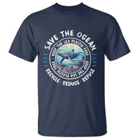 Earth Day Save The Ocean Humpback Whale T Shirt