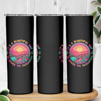 Feminist Skinny Tumbler It's A Beautiful Day To Smash The Patriarchy Rainbow