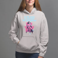 Feminist Hoodie In A Mood To Destroy The Patriarchy Cool Women Smoking - Wonder Print Shop