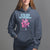 Feminist Hoodie In A Mood To Destroy The Patriarchy Cool Women Smoking - Wonder Print Shop