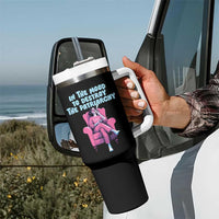 Feminist Tumbler With Handle In A Mood To Destroy The Patriarchy Cool Women Smoking