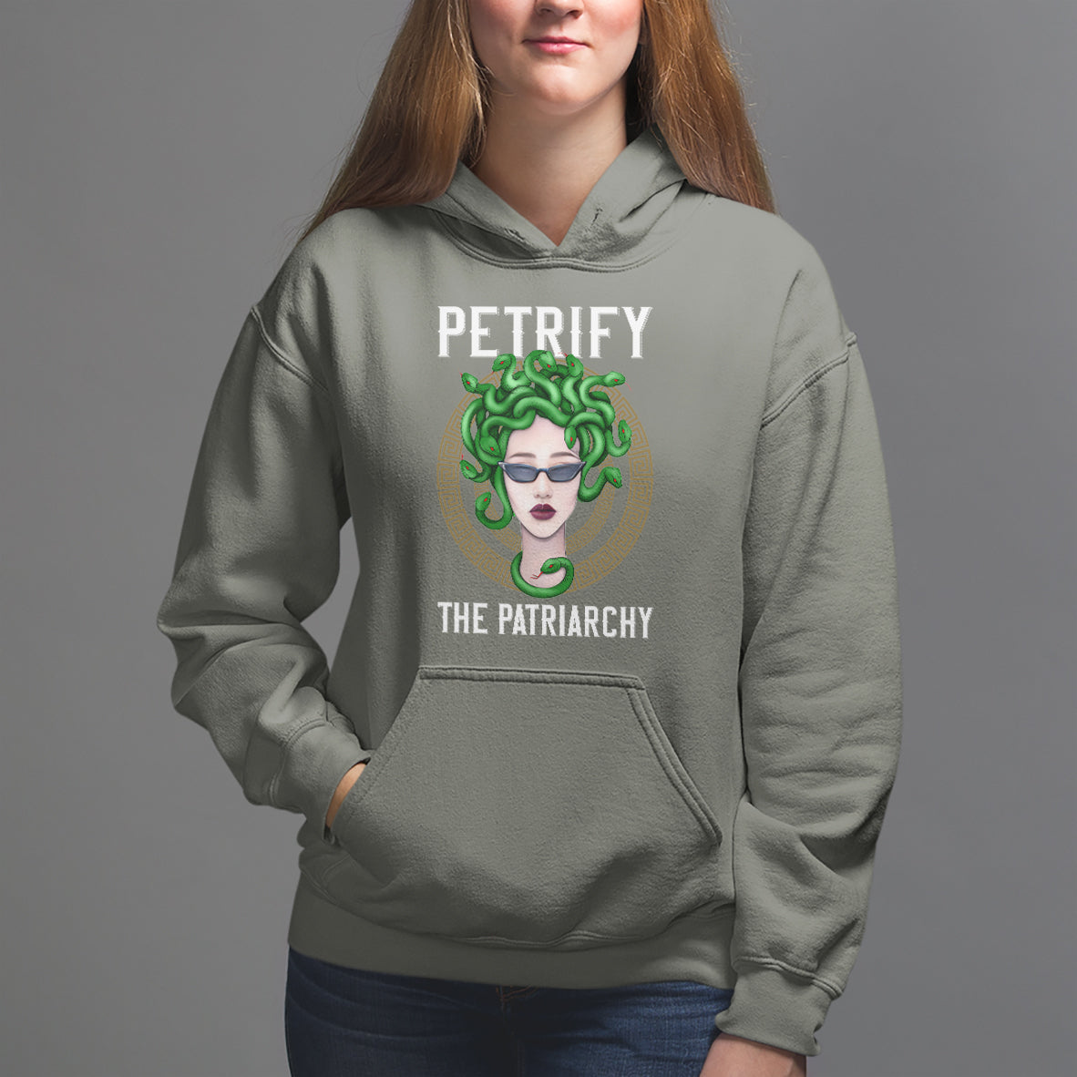 Feminist Hoodie Petrify The Patriarchy Women's Rights Feminism - Wonder Print Shop