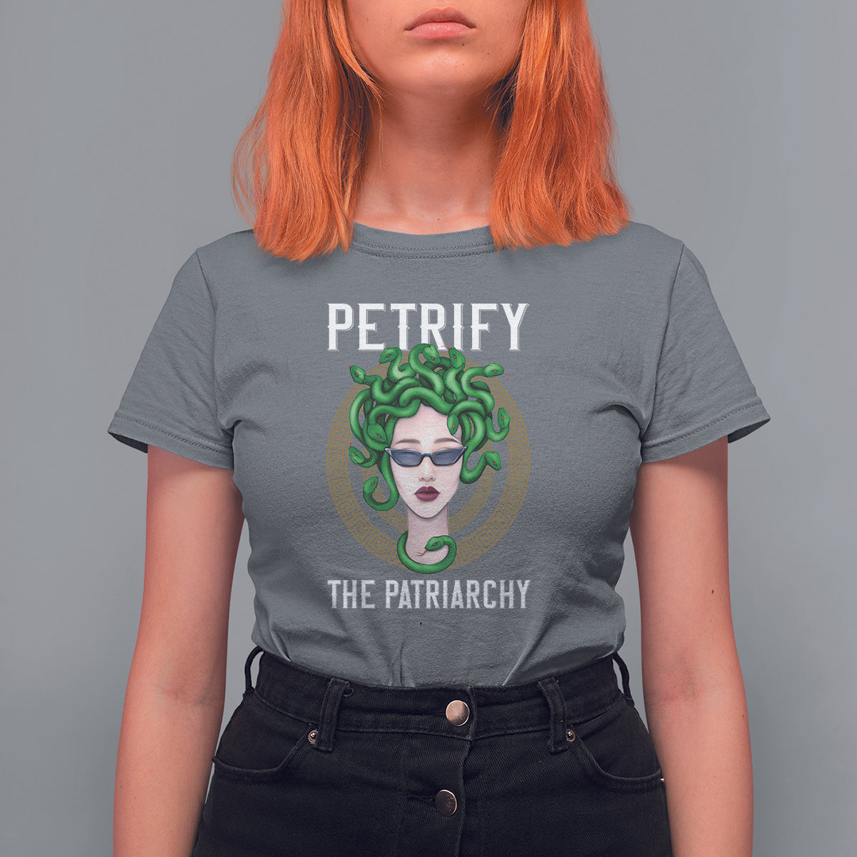 Feminist T Shirt For Women Petrify The Patriarchy Women's Rights Feminism - Wonder Print Shop