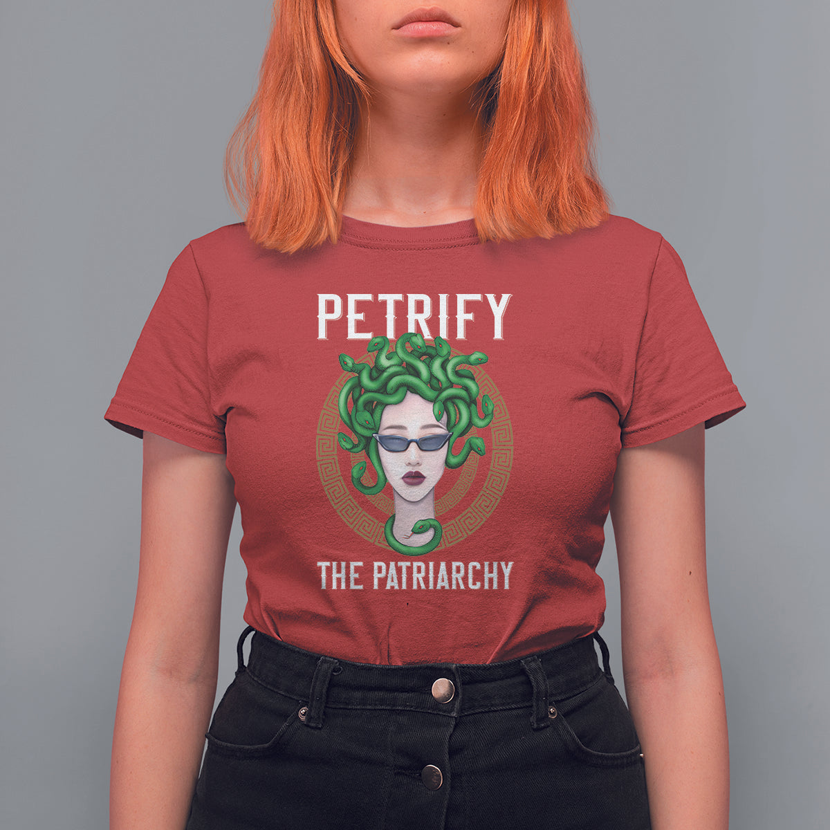 Feminist T Shirt For Women Petrify The Patriarchy Women's Rights Feminism - Wonder Print Shop