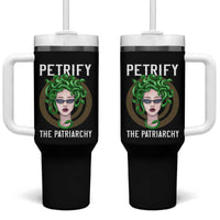 Feminist Tumbler With Handle Petrify The Patriarchy Women's Rights Feminism