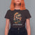 Eat The Patriarchy Feminist Dinosaur T Shirt For Women - Wonder Print Shop