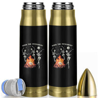 Funny Feminist Bullet Tumbler Burn The Patriarchy Skeleton Dancing