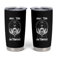 Hex The Patriarchy Feminist Witch Celestial Moon Tumbler Cup