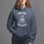 Feminist Witch Hoodie Hex The Patriarchy Celestial Moon Snake - Wonder Print Shop