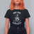 Feminist Witch T Shirt For Women Hex The Patriarchy Celestial Moon Snake - Wonder Print Shop
