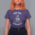 Feminist Witch T Shirt For Women Hex The Patriarchy Celestial Moon Snake - Wonder Print Shop