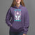 Feminist Witch Hoodie Hex The Patriarchy Celestial Moon - Wonder Print Shop
