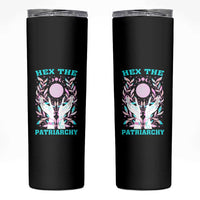 Feminist Witch Skinny Tumbler Hex The Patriarchy Celestial Moon
