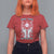 Feminist Witch T Shirt For Women Hex The Patriarchy Celestial Moon - Wonder Print Shop