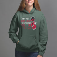 Feminist Witch Hoodie They Didn't Burn Witches They Burned Women Rose - Wonder Print Shop