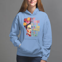 Women's Rights Hoodie Not Fragile Like A Flower Fragile Like A Bomb - Wonder Print Shop